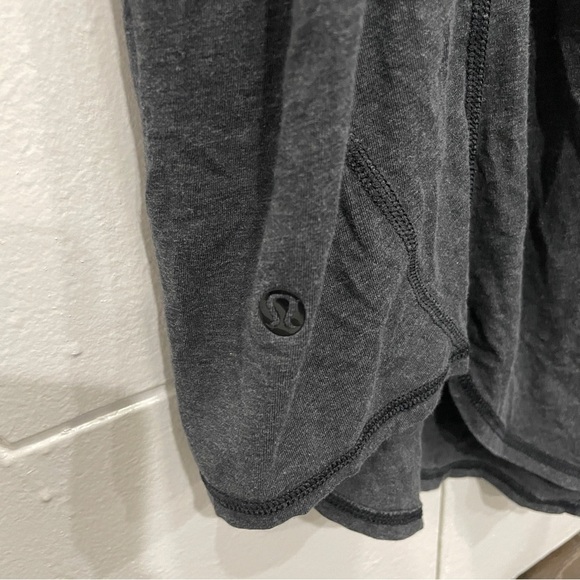 Lululemon Heathered Black Torque Tank - Picture 8 of 10
